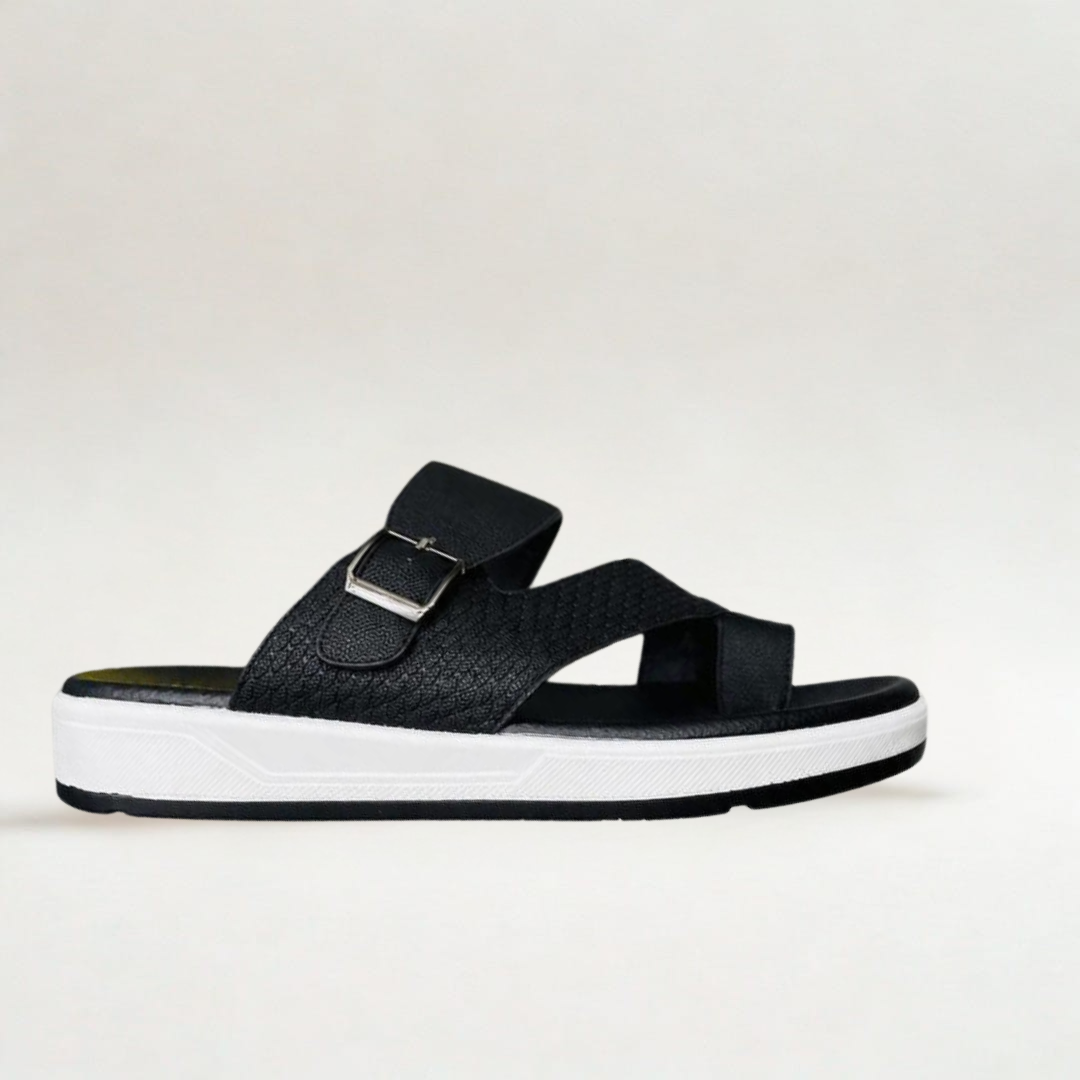 Ultra Go Goodyear Sandals (Black)
