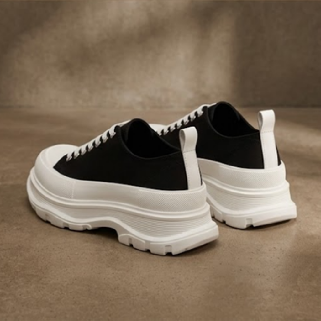Premium Fashion Sneakers (Black)