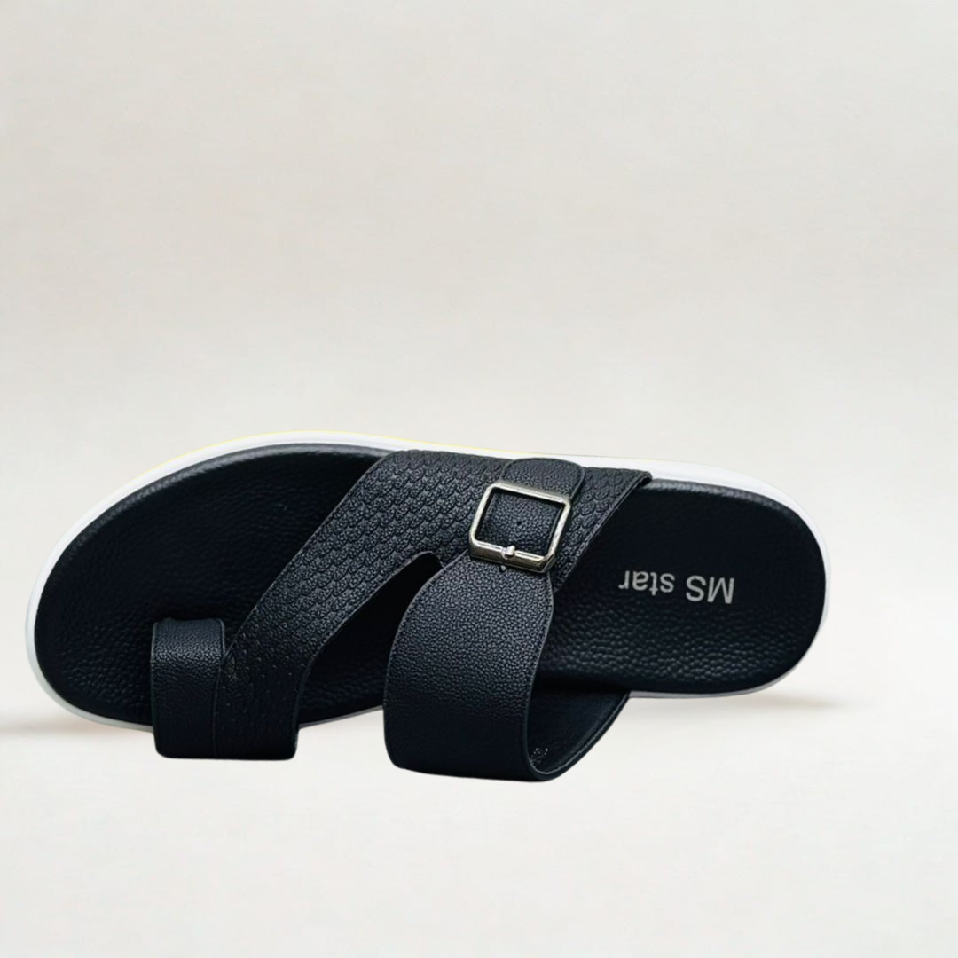 Ultra Go Goodyear Sandals (Black)