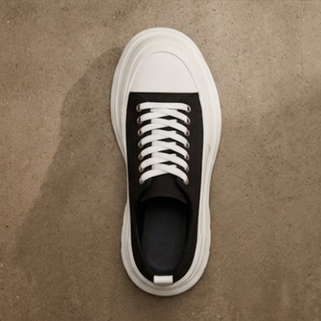 Premium Fashion Sneakers (Black)
