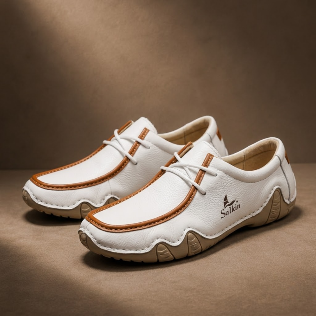 Premium Comfort Casual Shoes (White)