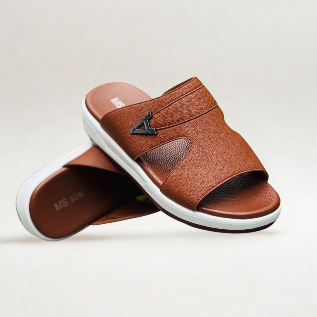 MS STAR SLIPPERS (Maroon) – Memory Foam Comfort