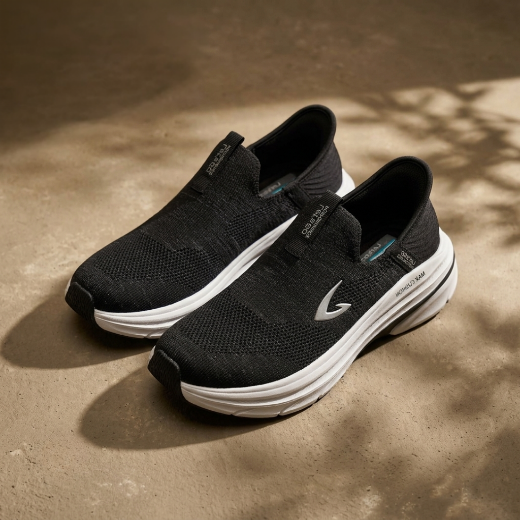Let’s Go Hands-Free Slip-In Medicated Shoes -2 🩺  (Black)
