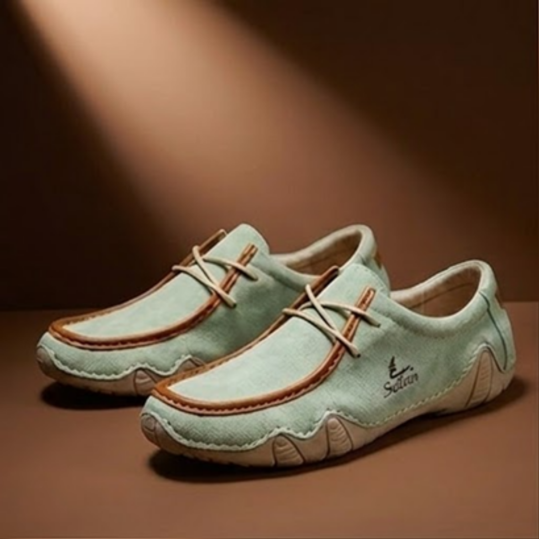 Premium Comfort Casual Shoes (Pastel Green)