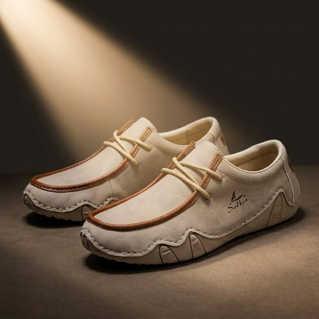 Premium Comfort Casual Shoes (Beige)