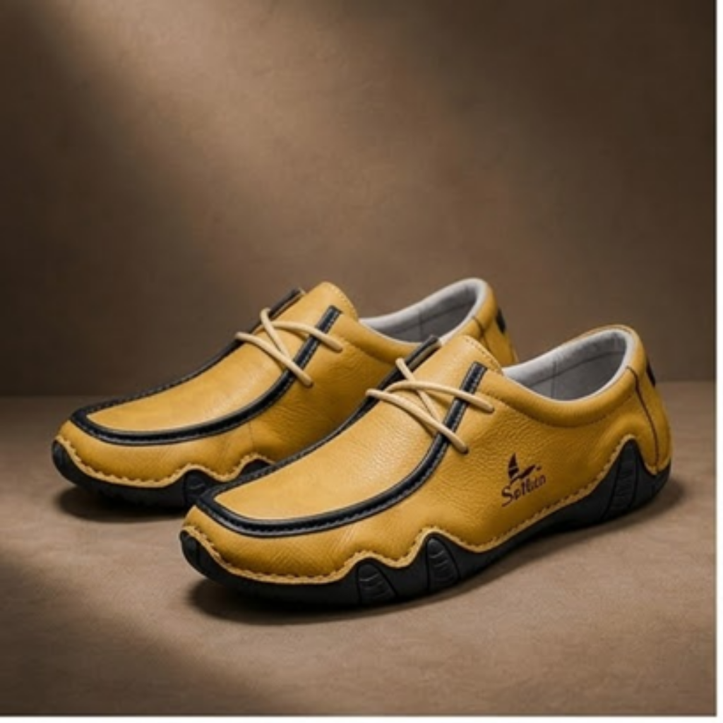 Premium Comfort Casual Shoes (Mustard)