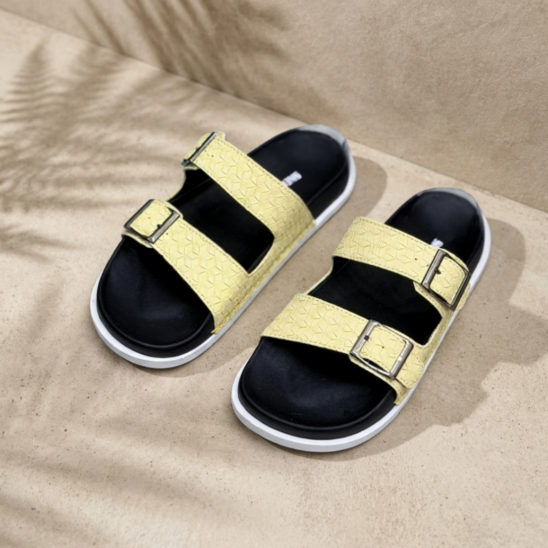 SK Premium Slides (Light Yellow)