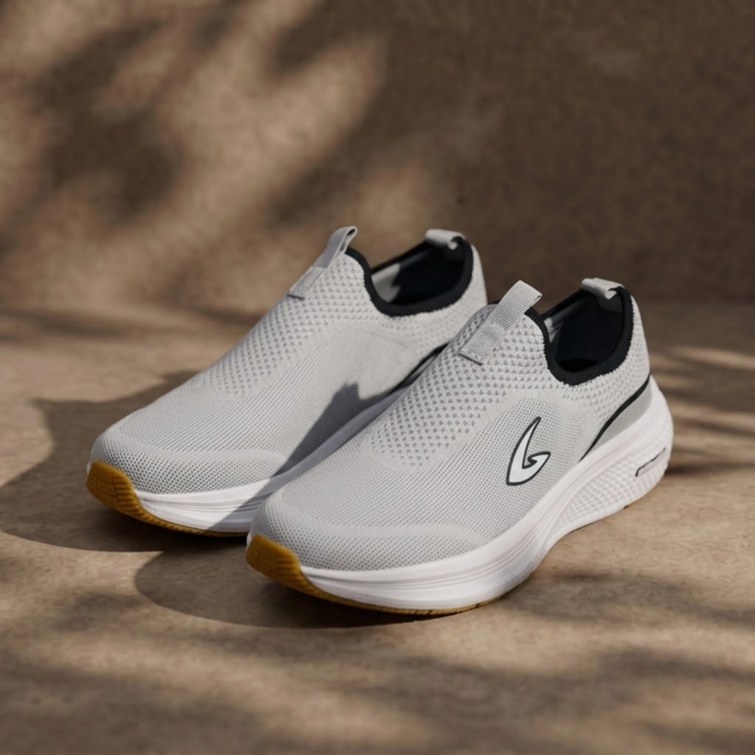 Let’s Go Hands-Free Slip-In Medicated Shoes -2 🩺 (White)