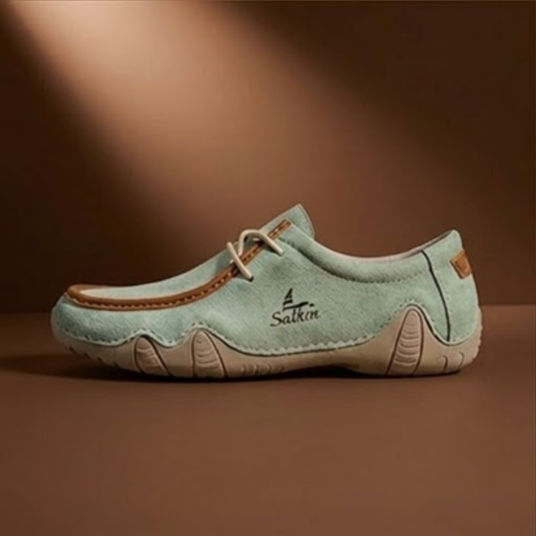 Premium Comfort Casual Shoes (Pastel Green)