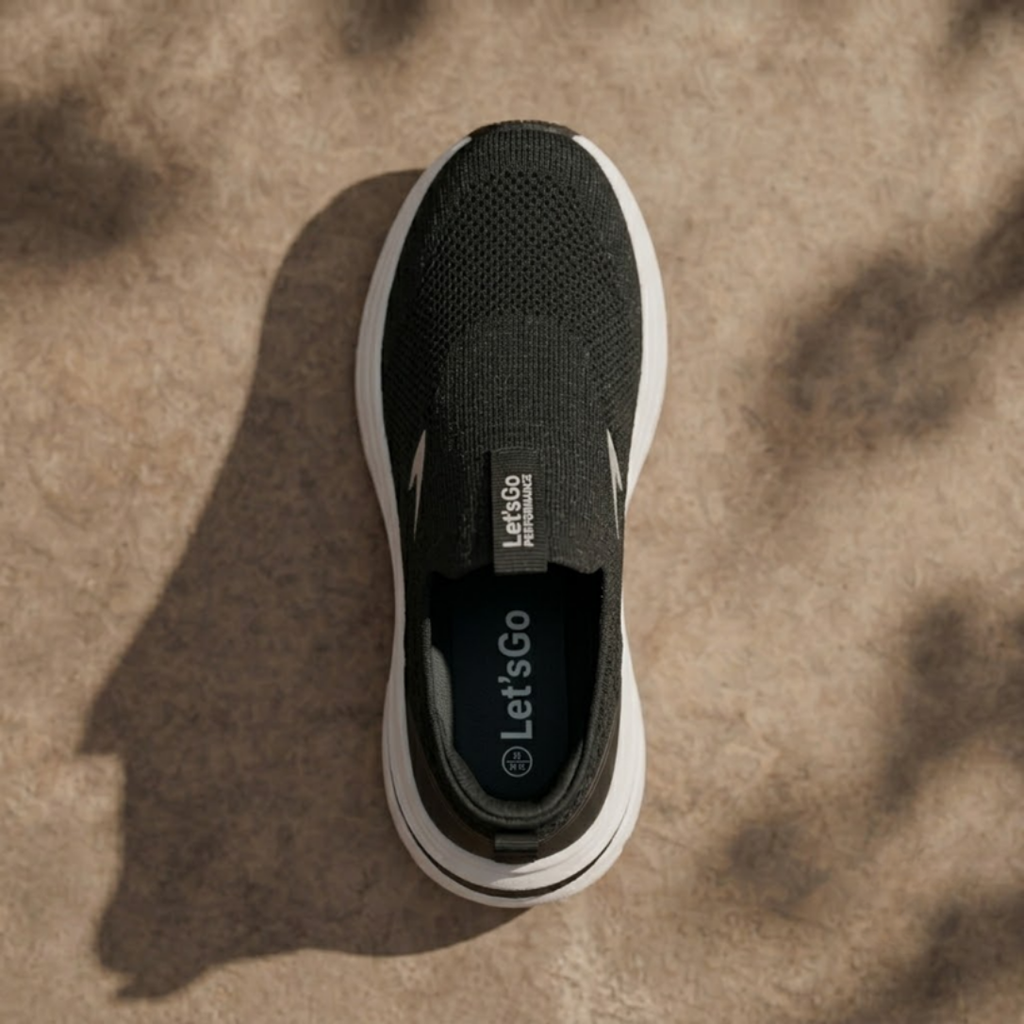 Let’s Go Hands-Free Slip-In Medicated Shoes 🩺  (Black)