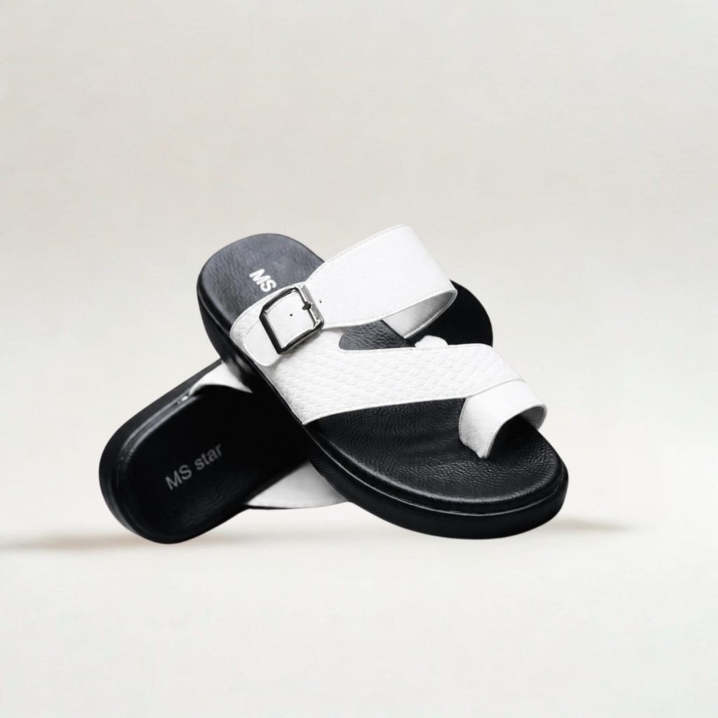 Ultra Go Goodyear Sandals (White)