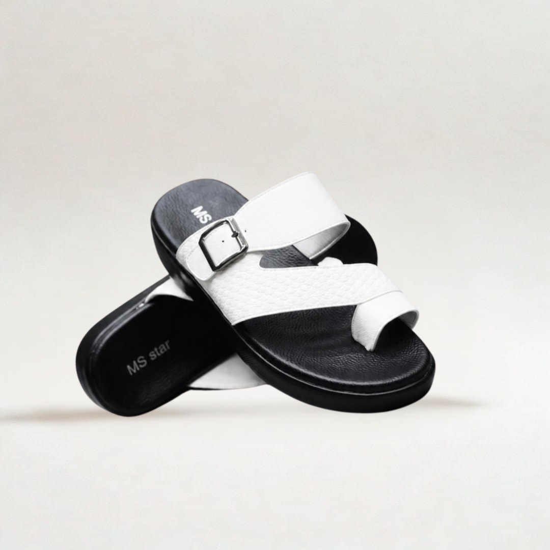 Ultra Go Goodyear Sandals (White)