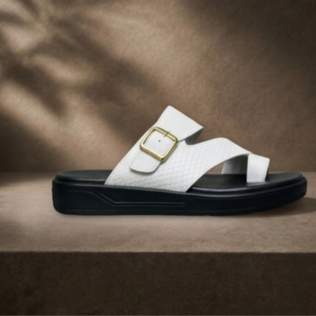 Ultra Go Goodyear Sandals (White)