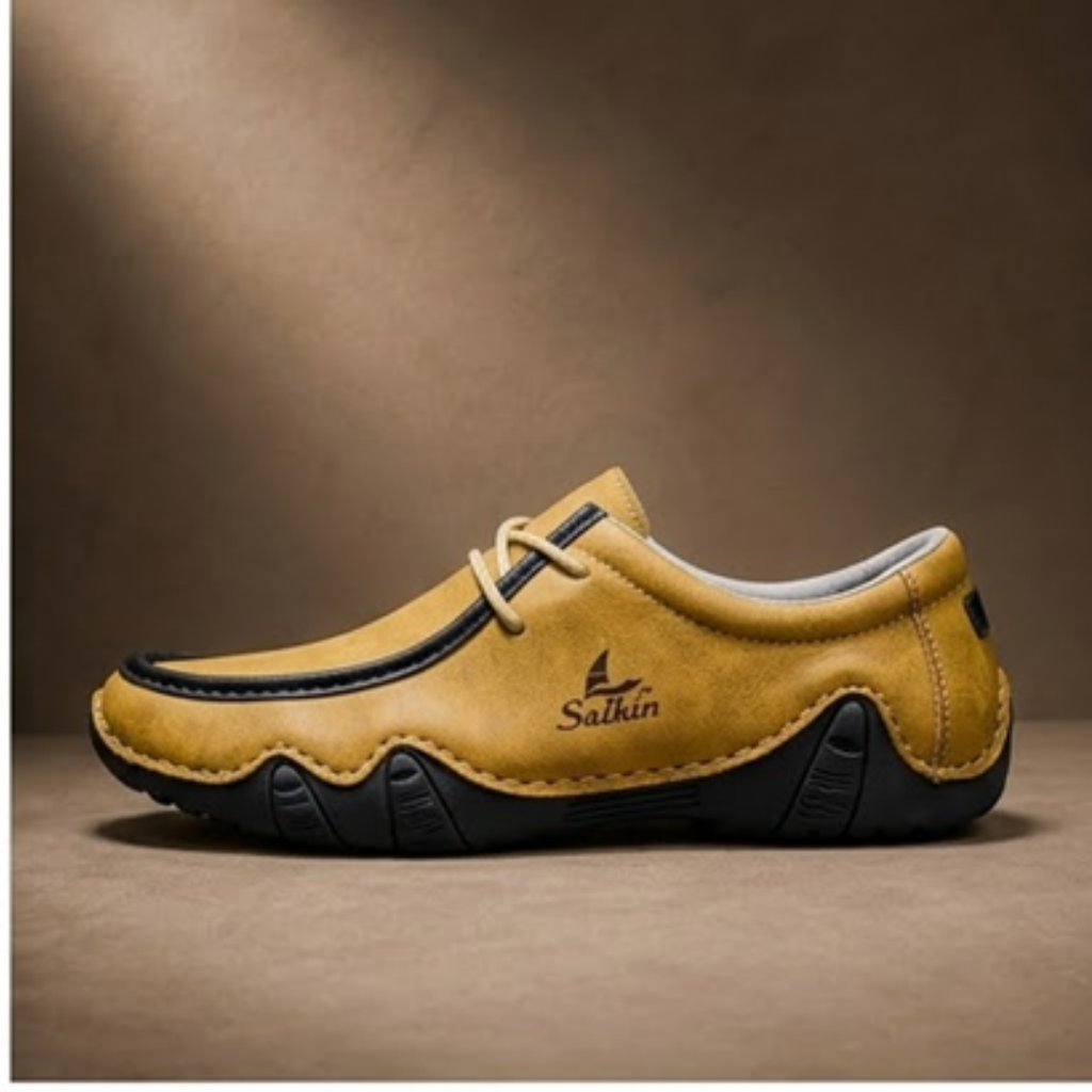 Premium Comfort Casual Shoes (Mustard)
