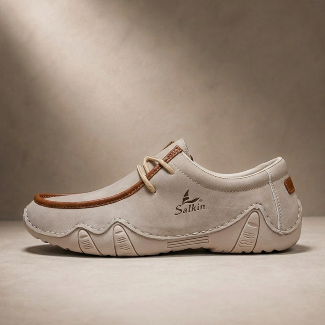 Premium Comfort Casual Shoes (Beige)