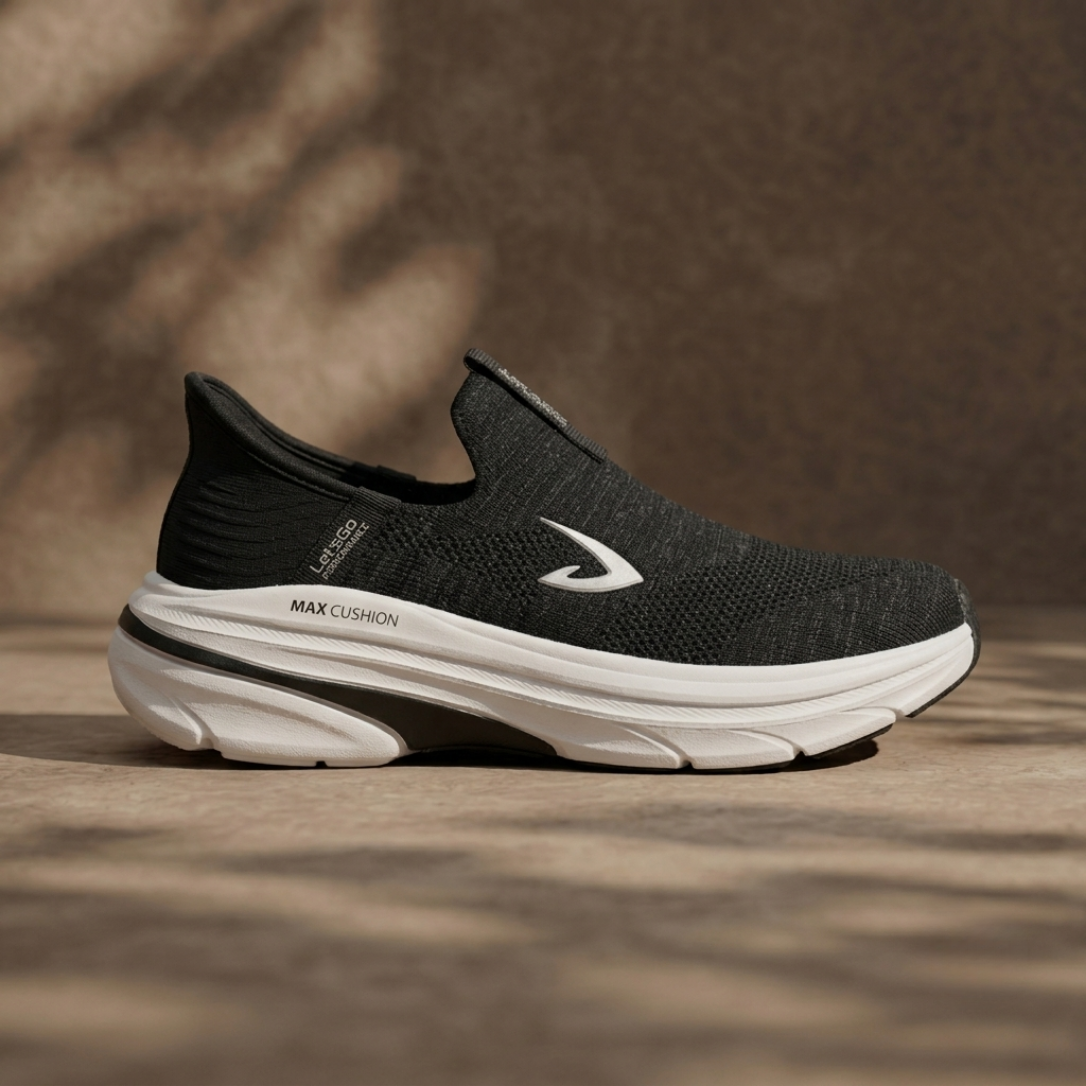 Let’s Go Hands-Free Slip-In Medicated Shoes -2 🩺  (Black)