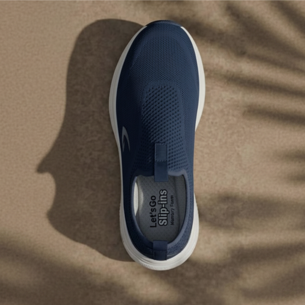 Let’s Go Hands-Free Slip-In Medicated Shoes -2 🩺 (Navy)
