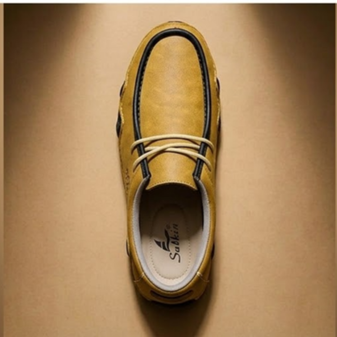 Premium Comfort Casual Shoes (Mustard)