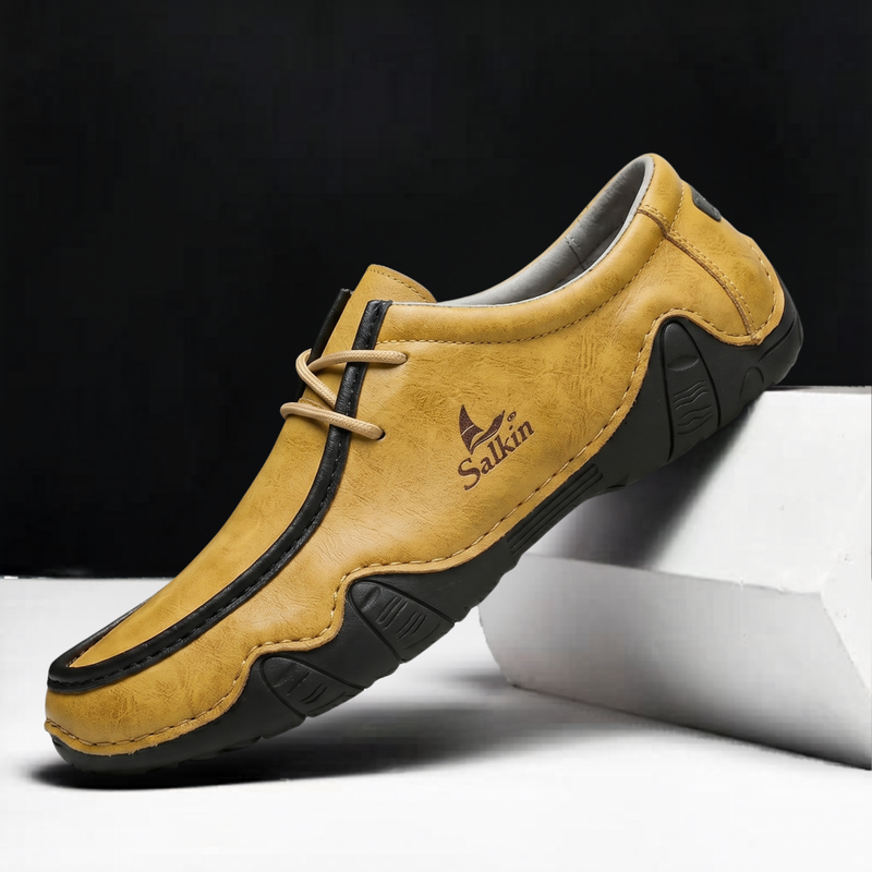 Premium Comfort Casual Shoes (Mustard)