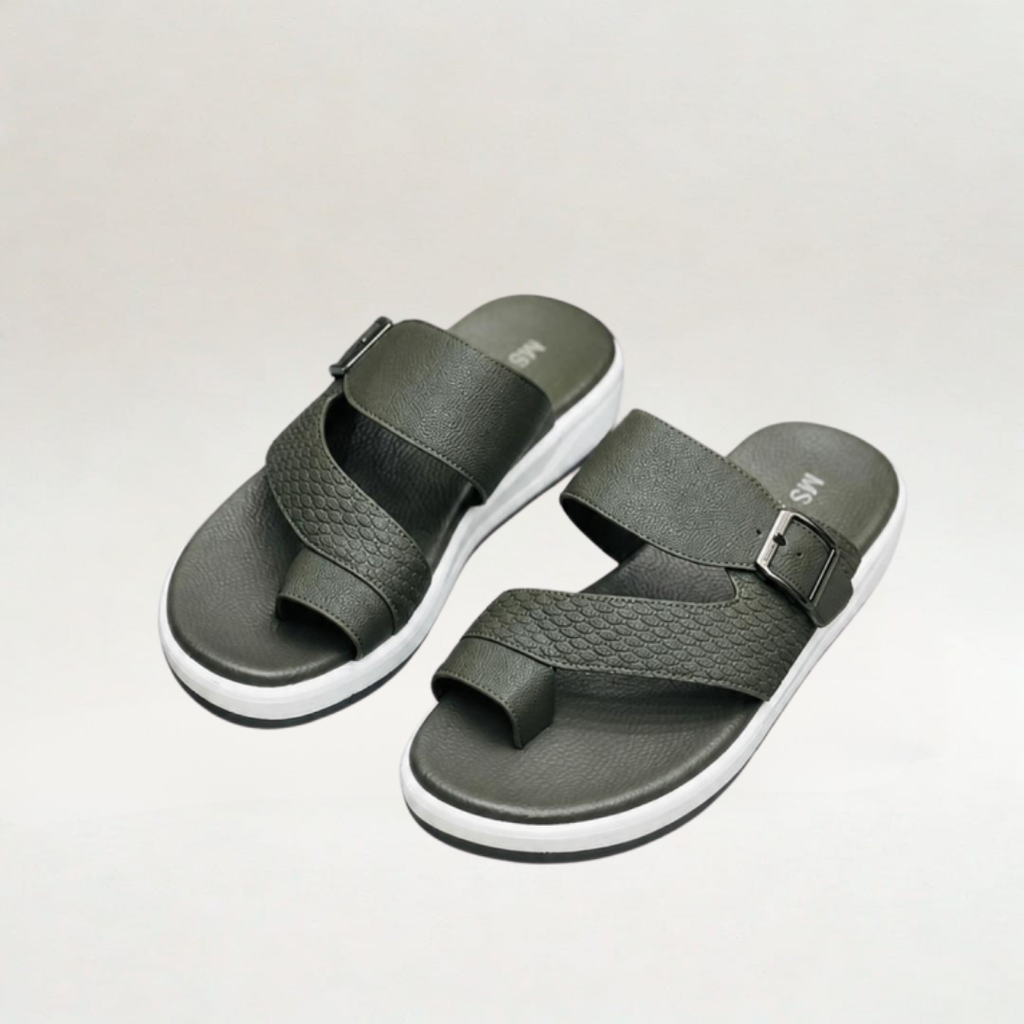 Ultra Go Goodyear Sandals (Olive Green)