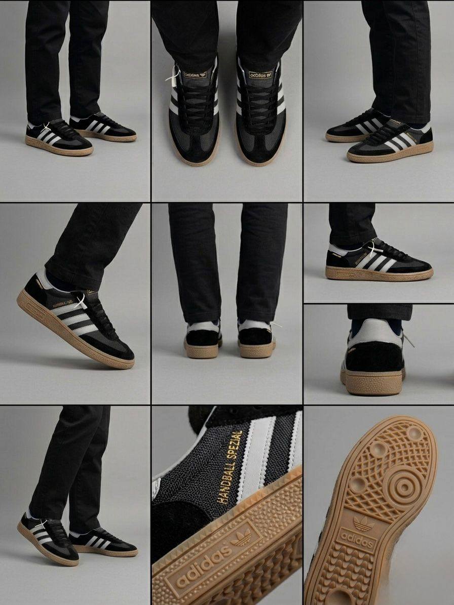 Premium Fashion Sneakers - Black