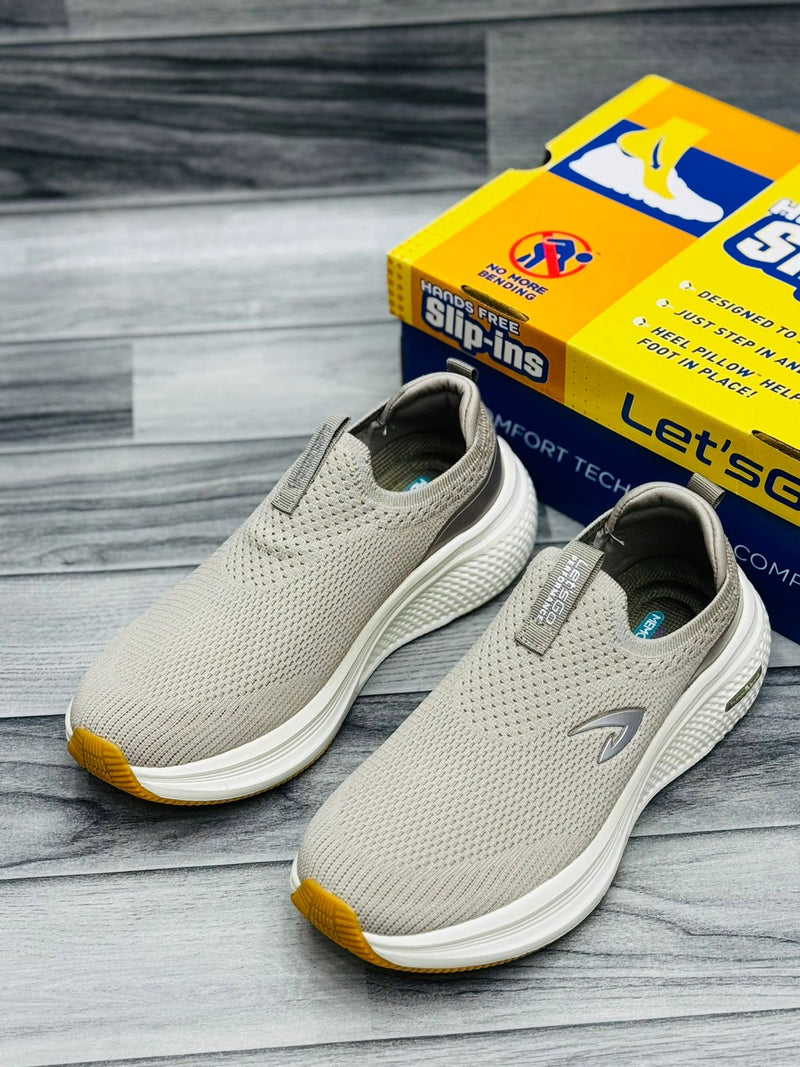 Let’s Go Hands-Free Slip-In Medicated Shoes -2 🩺 (Beige)