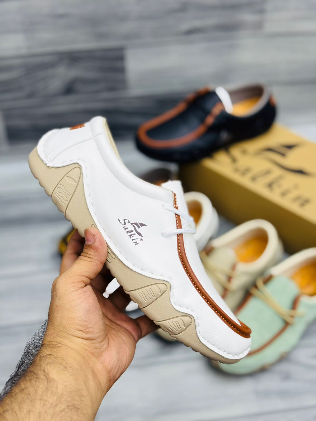 Premium Comfort Casual Shoes (White)