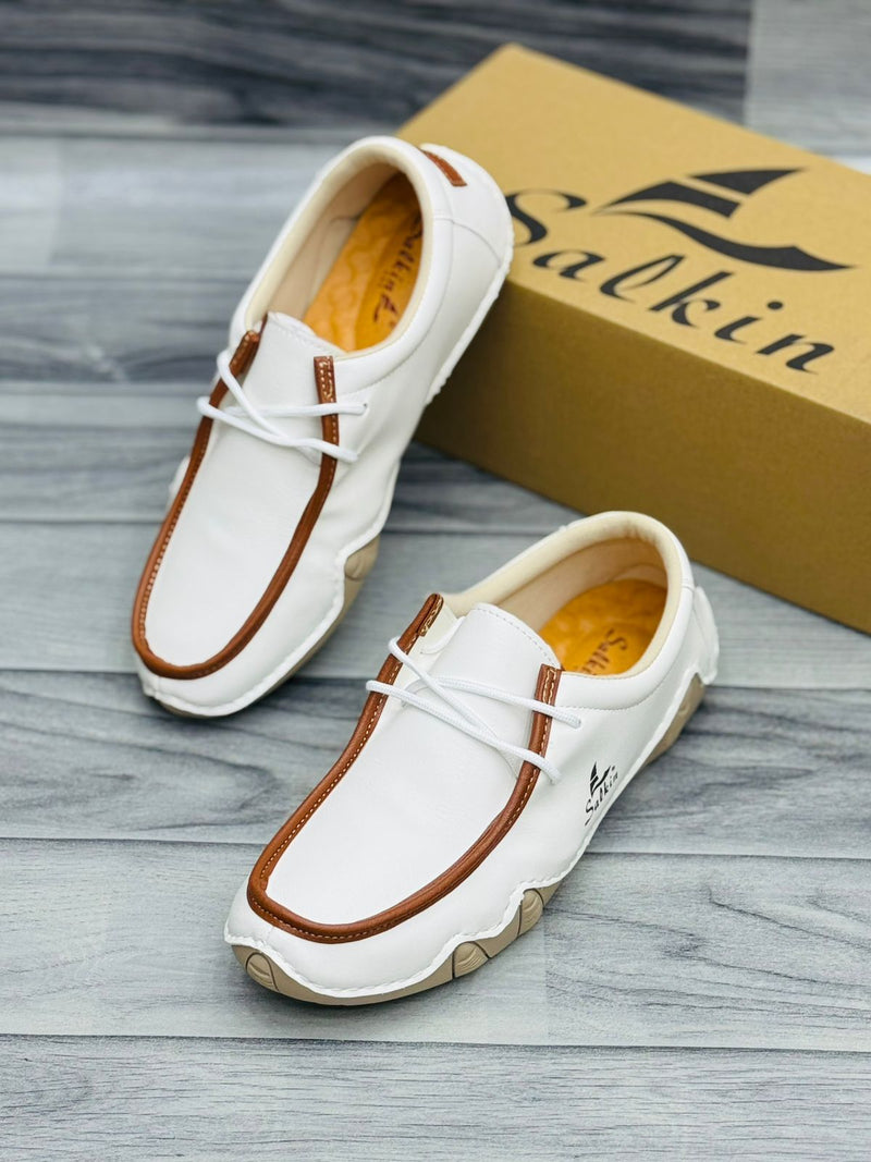Premium Comfort Casual Shoes (White)