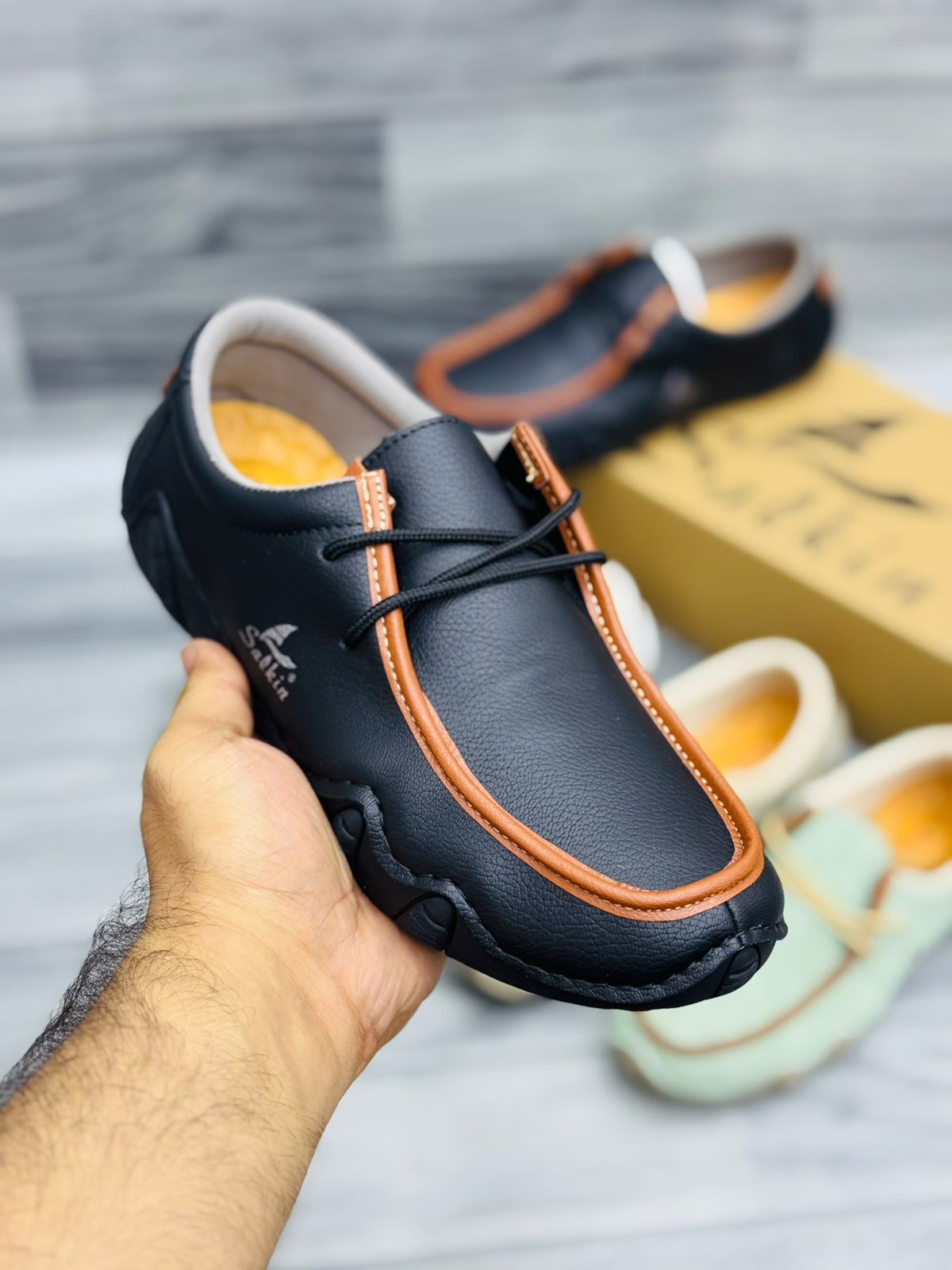 Premium Comfort Casual Shoes (Black)