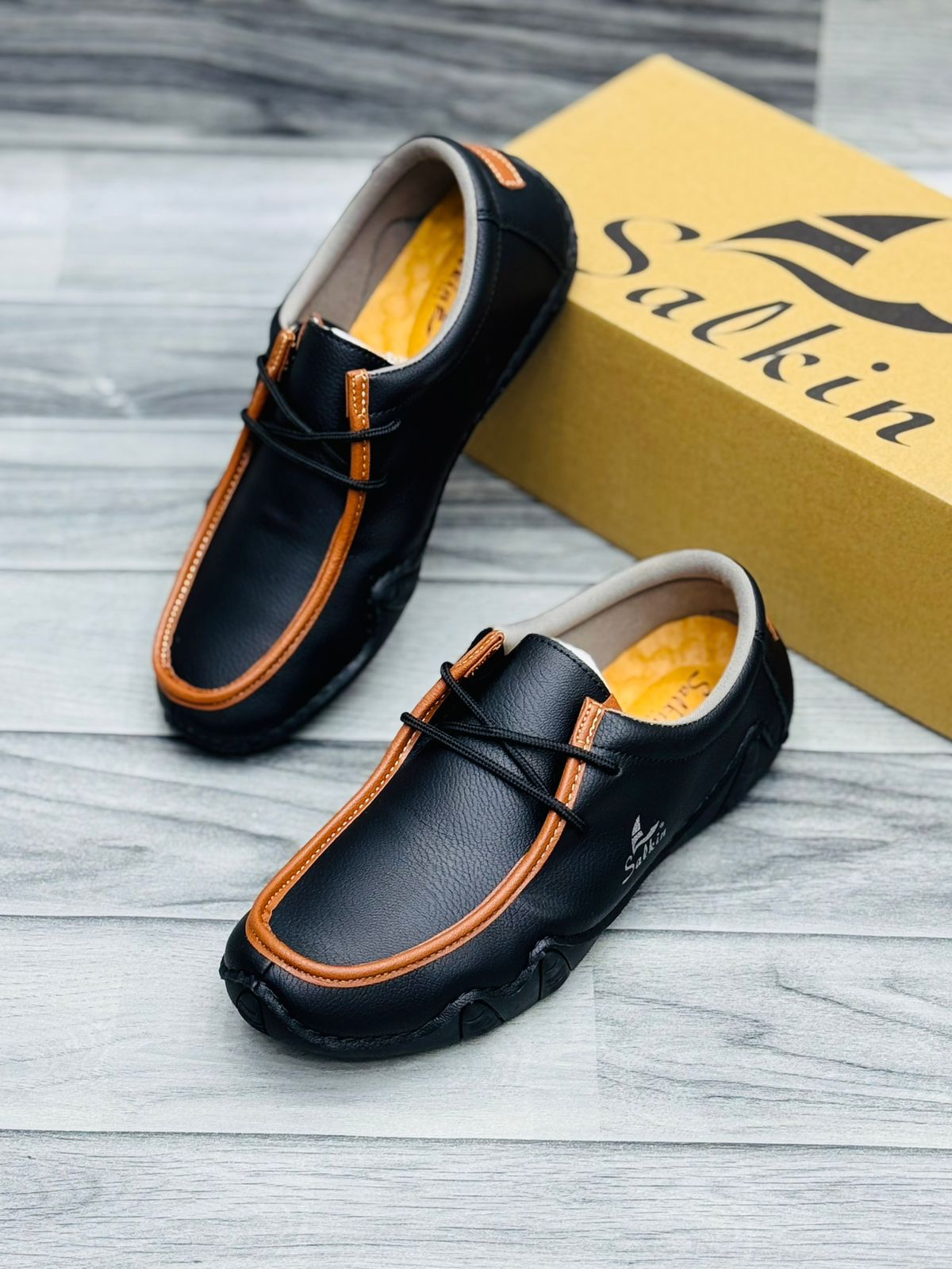 Premium Comfort Casual Shoes (Black)