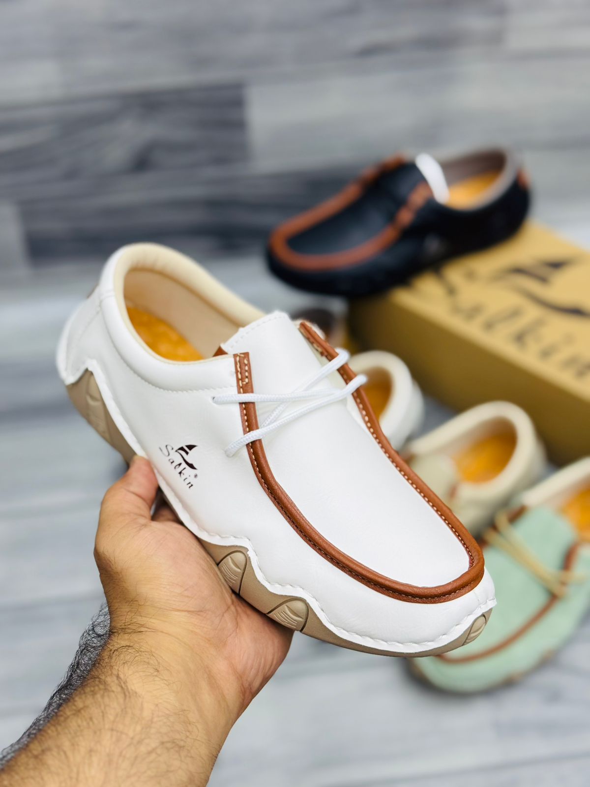 Premium Comfort Casual Shoes (White)