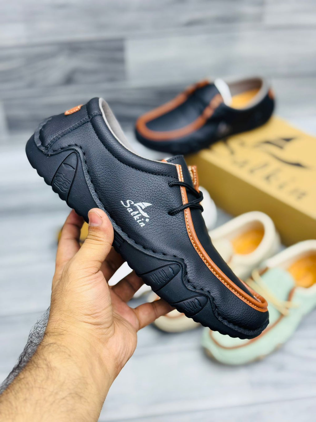 Premium Comfort Casual Shoes (Black)