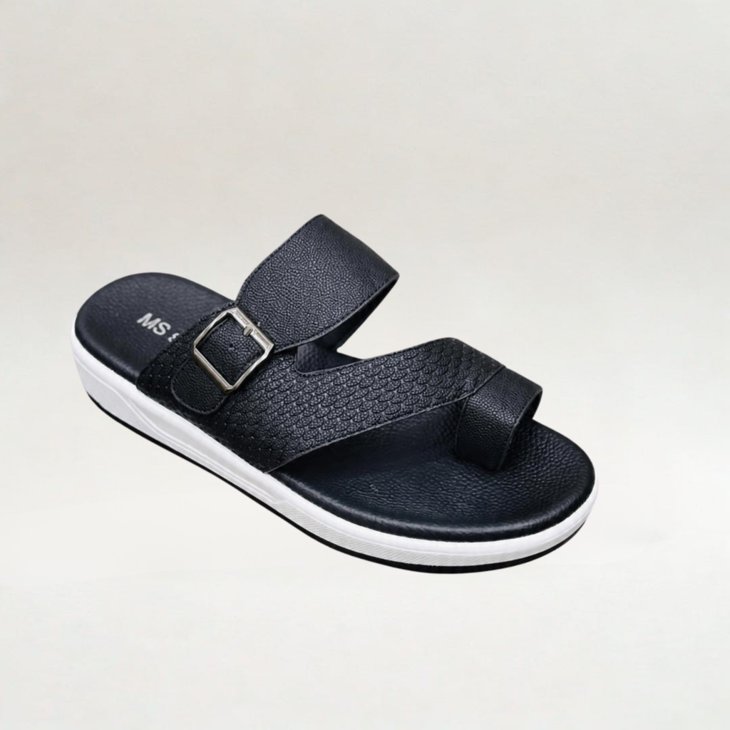 Ultra Go Goodyear Sandals (Black)