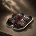 SK Premium Slides (Maroonish Brown)